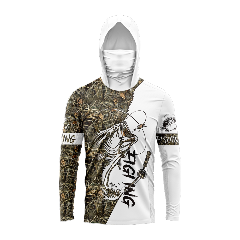 Men Bass Fish Print Fishing Ho - огляд і ціна Fishing Hoodie