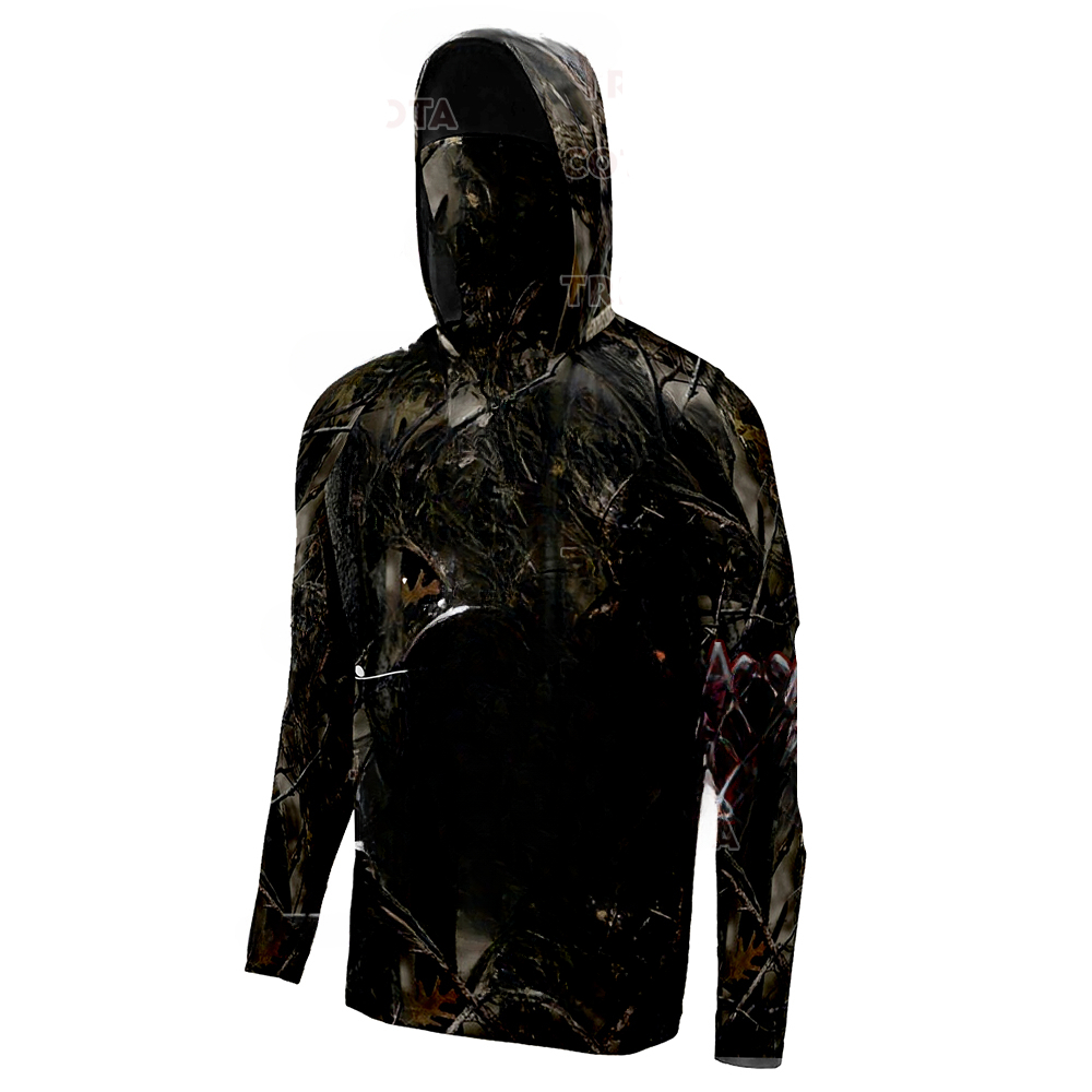 Wood Bark Camo Bass Graphic Me - огляд і ціна Fishing Hoodie