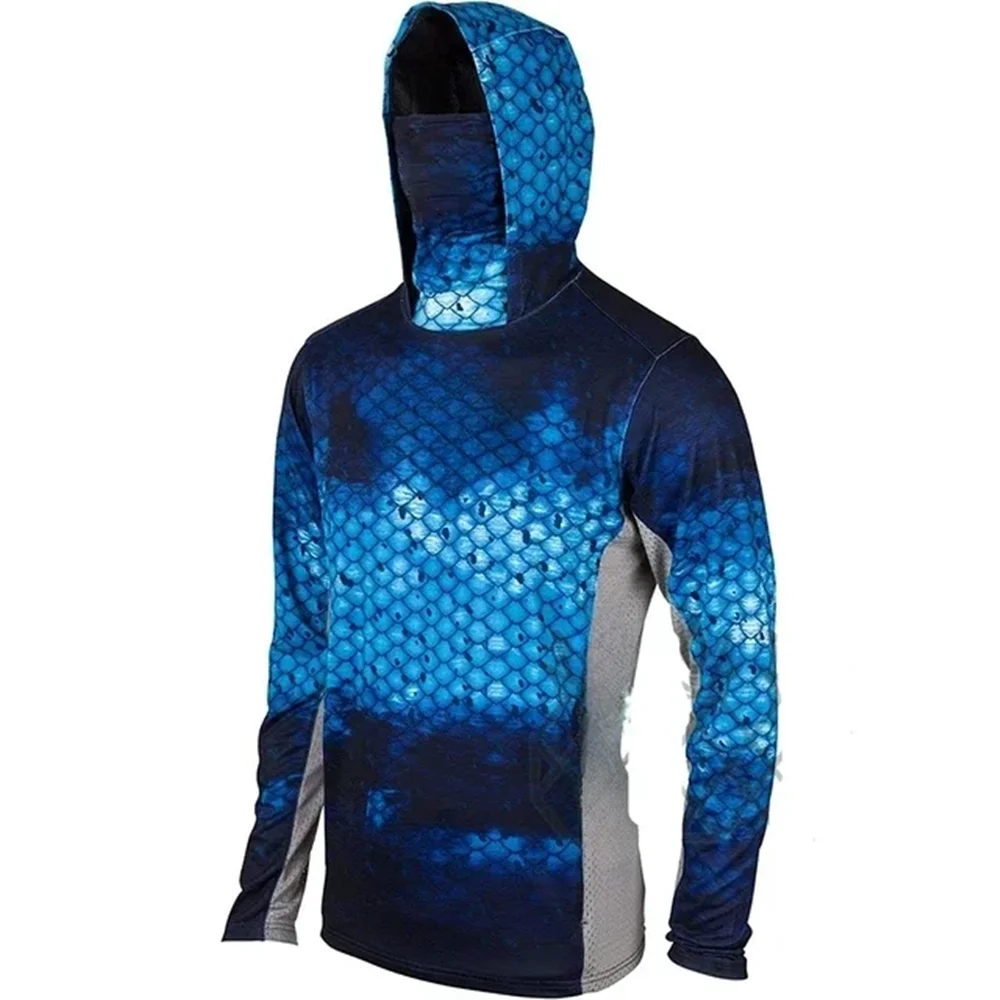 Camouflage Fishing Shirt Upf 5 - огляд і ціна Fishing Mask Sun Protection