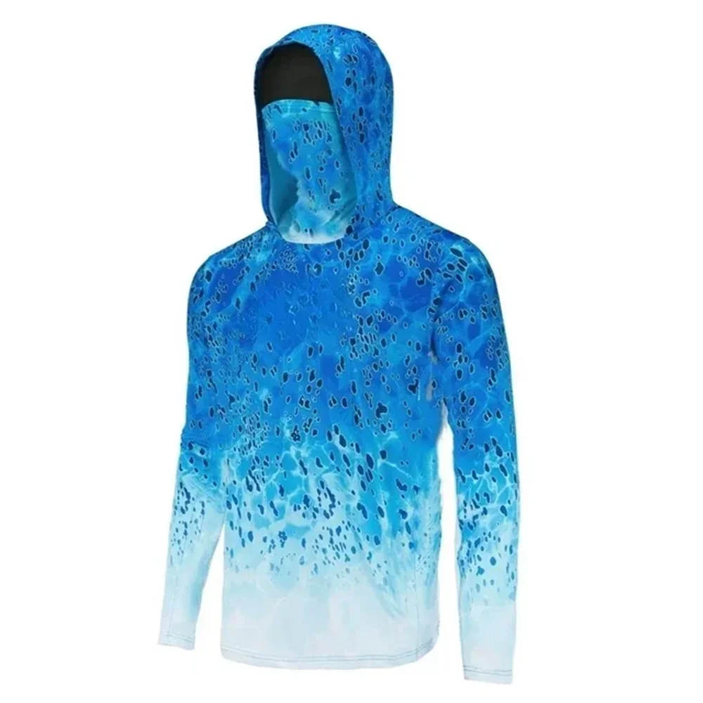 Camouflage Fishing Shirt Upf 5 - огляд і ціна Fishing Mask Sun Protection
